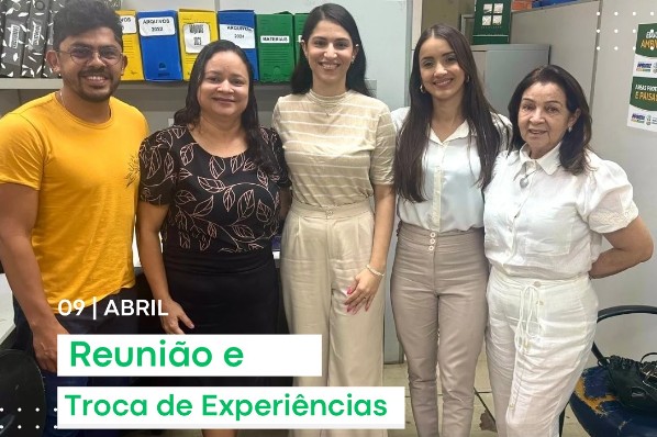 reunião entre as Coordenações de Educação Ambiental das Prefeituras de Senador La Rocque e Impe...